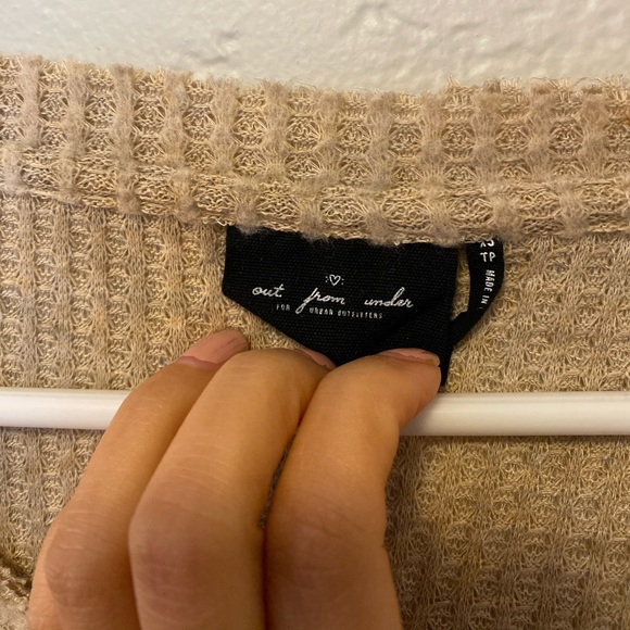 UO Out From Under Jojo Oversized Button-Front Top - Picture 5 of 5